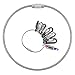 30 pcs Wire Keychains, SENHAI 5.2