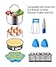 Fopurs Pressure Cooker Accessories Set, Compatible with Instant Pot 5,6,8 QT, Steamer Basket, Egg Bites Mold, Springform Pan, Egg Rack, 4 Cooking time Magnets, Dish Clip, Silicone Mitts and More