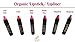 ORGANIC LIPSTICK/LIP LINER PENCIL by Luxury by Sofia - All Natural, Non Toxic, Cruelty Free Formula CASTOR OIL Moisturizes, Nourishes, Boosts Collagen, Lasts All Day, Retractable Pencil- Simply Pink