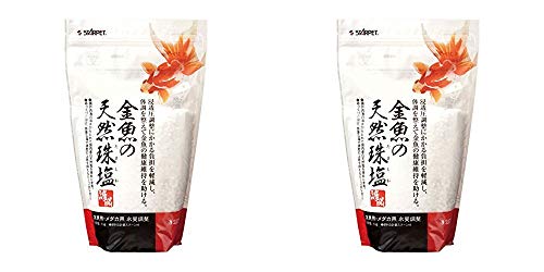 スドー 金魚の天然珠塩 1kg × 2個の商品画像