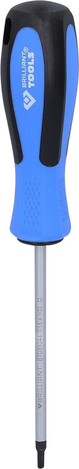 BRILLIANT TOOLS BT031044 Torx Screwdriver T15 x 100 mm [Powered by KS Tools] — image 1