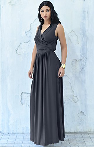 charcoal grey formal dresses