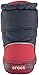 Crocs Crocband LodgePoint Pull-On Boot (Toddler/Little Kid), Navy/Red, 12 M US Little Kid