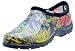 Sloggers Original Waterproof Rain and Garden Shoe for Women– Outdoor Slip-On Garden Clog - Made in The USA with Premium Comfort Insole and Arch Support - Midsummer Black, Size 8