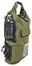Relentless Recreation Dry Bag Backpack | 30L Waterproof - 500D PVC Tarpaulin | Splash Proof Cell Phone Pocket | Rolltop Drybag for Kayaking, Boating, Hiking, Camping, Fishing & More | Olive Green