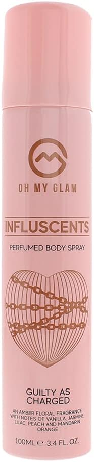 OH MY GLAM Influscents Guilty As Charged Body Spray 100ml Amber Floral