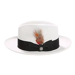 Stetson Men's Temple Hat, Light Grey, 75_8