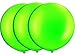 36 Inch Giant Lime Green Latex Balloons by TUFTEX (Premium Helium Quality) Pkg/3