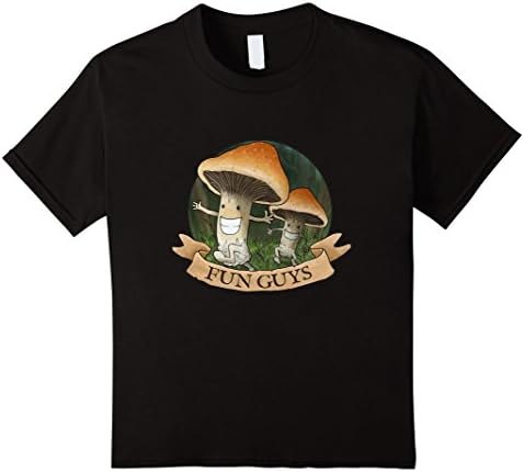 Kids Psychedelic Magic Mushroom Shrooms Explorer T shirt 4 Black