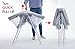 2in1 Stationary&Rock Mode Bassinet One-Second Fold Travel Crib Portable Newborn Baby,Gray…