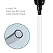 Laifoo 7ft Aquarium Siphon Vacuum Cleaner Washer for Fish Tank Cleaning Gravel & Sandthumb 1