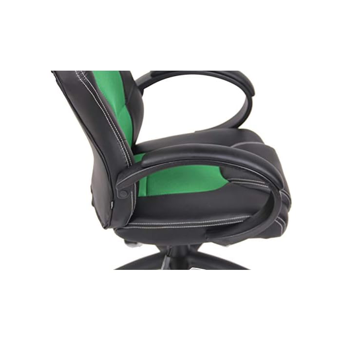Silla Racing De Oficina Fire Estilo Deportivo I Silla Gaming Regulable En Altura & Giratoria I Silla Gamer con Ruedas Deslizantes I Color:, Color:Verde Claro 7 Silla Racing De Oficina Fire Estilo Deportivo I Silla Gaming Regulable En Altura & Giratoria I Silla Gamer con Ruedas Deslizantes I Color:, Color:Verde Claro - Imagen 8