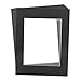 US Art Supply Art Mats Acid-Free Pre-Cut 16x20 Black Picture Mat Matte Sets. Includes a Pack of 5 White Core Bevel Cut Mattes for 11x14 Photos, Pack of 5 Backers & 5 Clear Sleeve Bags