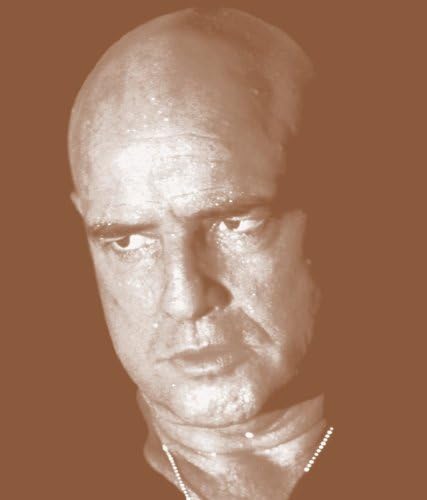 "Apocalypse Now" 1979 Movie Marlon Brando 11" X 14" Sepia Poster
