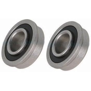 4 Flanged Wheel Bearings 1-3/8"OD 3/4"ID For Go-Karts Wagons - Foto 4