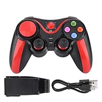 Ichiias Wireless Game Controller, ABS 400mah S5plus Wireless Bluetooth Game Controller Handle