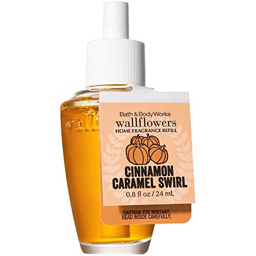 Bath and Body Works Wallflowers Home Fragrance Refill 2017 Fall Edition (Cinnamon Caramel Swirl)
