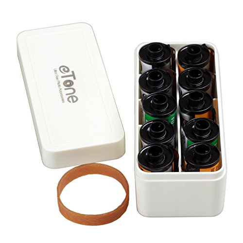 120 220 135 Multi-Format-Filmbehälter, Aufbewahrungsbox, Schwarz / Weiß – Bild 3