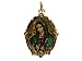 Virgen De Guadalupe Medal (Gold-tone) Frame-shapped Virgin Mary Catholic Pray Handmade Medal