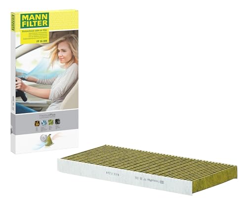 MANN-FILTER FP 36 006 Cabin Air Filter - FreciousPlus Biofunctional Pollen Filter - for Cars + Transporters