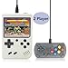 Augstar Retro Handheld Game Console, FC System Plus Extra Joystick Portable Mini Controller 3 Inch Support TV 2 Player 168 Classic Game Console,Present for Boy Kids Adult - (White)
