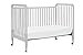 DaVinci Jenny Lind 3-in-1 Convertible Crib in Fog Grey, Removable Wheels, Greenguard Gold Certified