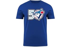 Bulletin Toronto Blue Jays MLB 50th Anniversary Logo T-Shirt