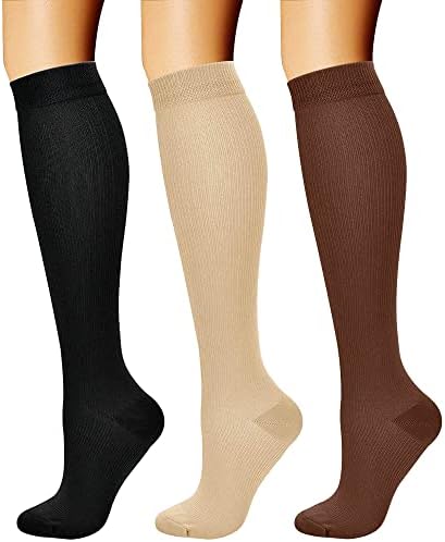 Price: 4339.00 Rs 3Pairs Open Toe Toeless Compression Socks(15-20mmHg) For Men