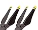 DJI E800 1345 Carbon Fiber Reinforced Quick Release Rotor (Black With Yellow Stripes) 4 Pcs