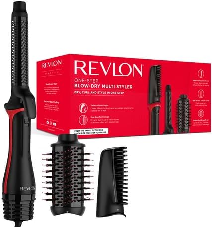 One-Step Blow-Dry Multi Styler 3-in-1(Accessori staccabili, arricciacapelli, concentratore, styler) RVDR5333