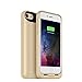 mophie Juice Pack Wireless - Qi Wireless Charging - Protective Battery Case for Apple iPhone 8 and iPhone 7 - Gold