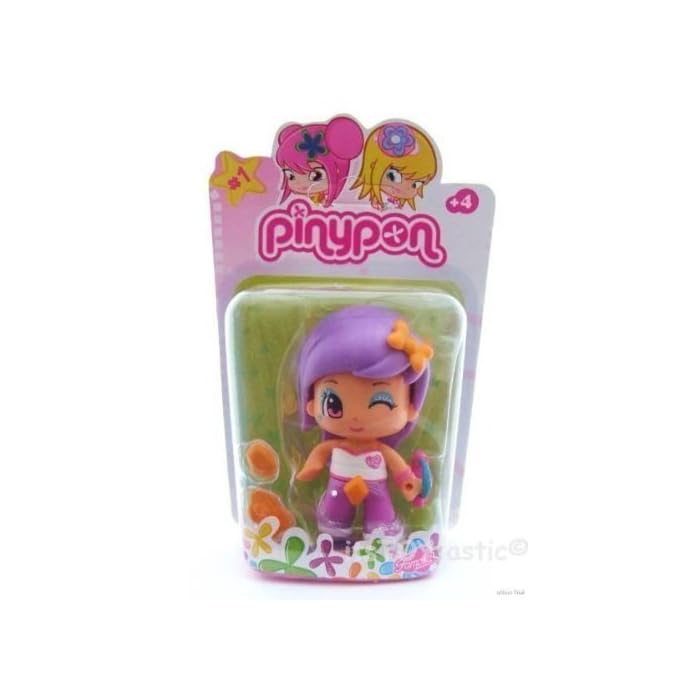 Buy Famosa Pinypon Pin Y Pon Doll Purple Hair with Bow Online at