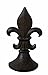Creative Co-op Bristol Terrace Cast Iron Fleur De Lis Door Stop, 15-Inch