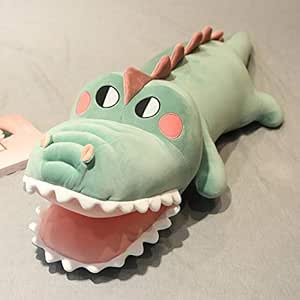 TRAFSK 110Cm Super Giant Kawaii Crocodile Stuffed Sleeping ...