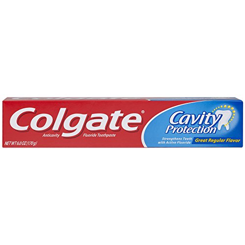 Colgate Cavity Protection Toothpaste with Fluoride - 6 ounce (6 Pack)