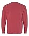 Comfort Colors C4410 Long-Sleeve Pocket T-Shirt - Crimson - 'XL