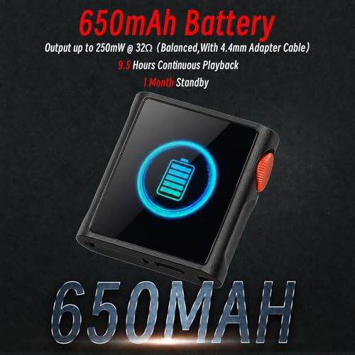 SHANLING M0 Pura Reproductor de música HiFi, reproductor MP3 de alta resolución, DAC/AMP, 2X CS43131 DAC, Bluetooth 5.0, control por APP, LDAC/SBC/AAC, conector 3.5mm/Type-C, compatible con USB Audio