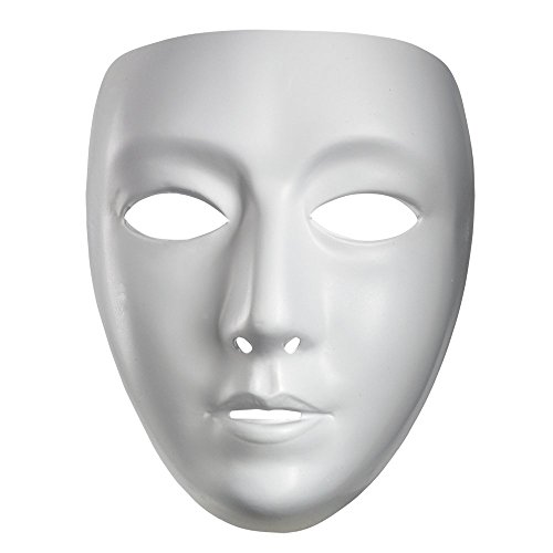 Blank Female Adult Costume Mask