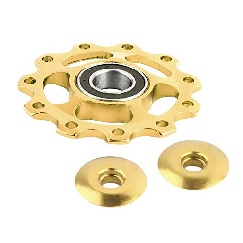leoie Sports 11T Aluminium Jockey Wheel Bicycle Rear Derailleur Pulley Guide Bearing