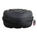 Hermithsell Hard EVA Travel Case Compatible with Wireless On-Ear Headphone - Black