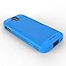 Wireless PROTECH Compatible with/Replacement for Durable Slim Flex Case for Kyocera DuraForce Pro, Phone Models E6810, E6820 and E6830 (Blue)