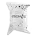 Cosmos Pack of 12 Clear Plastic Easels Plate Stands to Display Plates, Pictures or Other Items, 6 Inch Tall (Clear)