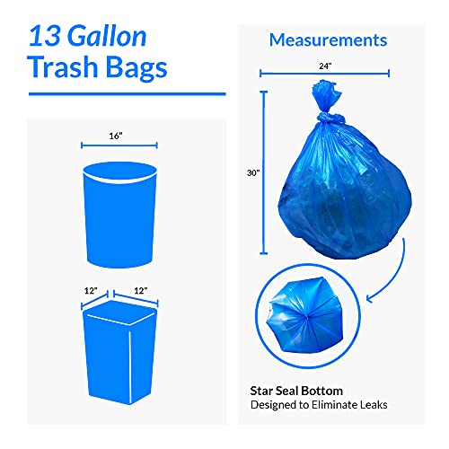 Reli. SuperValue 13 Gallon Recycling Bags 300 Count Tall Kitchen