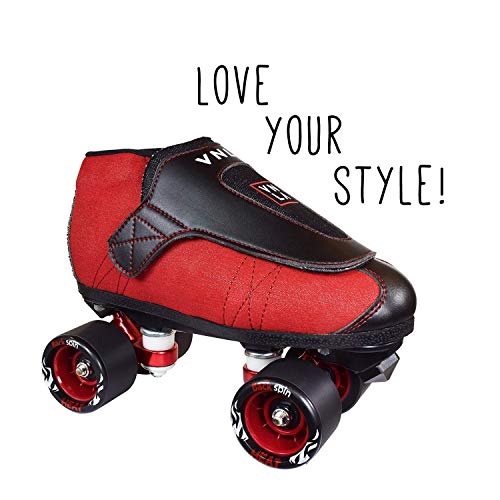 VNLA Code Red Kids/Adult Jam Skates Quad Roller Skates for Women and