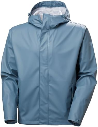 Amazon.com: Helly Hansen Men's Moss Rain Coat, 601 Washed Navy