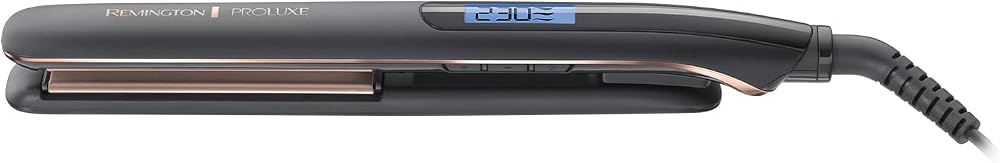 Remington Proluxe Ceramic Hair Straightener OPTIheat Pro+ 185C S9100B