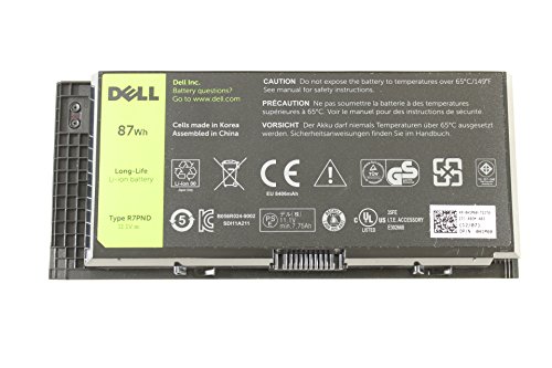 Dell OEM Genuine Battery H1M60 9 Cell 87 WHr 7750 Precision M6600 M6700 M4600 M4700