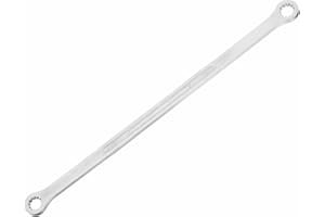 HARFINGTON Double Head Box End Wrench 12 x 13mm 45# Steel Nickel Plating 0 Degree Offset Extra Long Box End Spanner Hand Tool