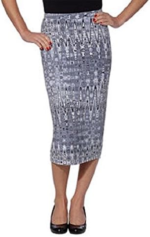 M Ladies' Midi Skirt Pull-on Style, Fully Lined, Knee Length