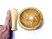 New Mini Wooden Mortar & Pestle Grinding Bowl Set Garlic Crush Pot Kitchen Tool